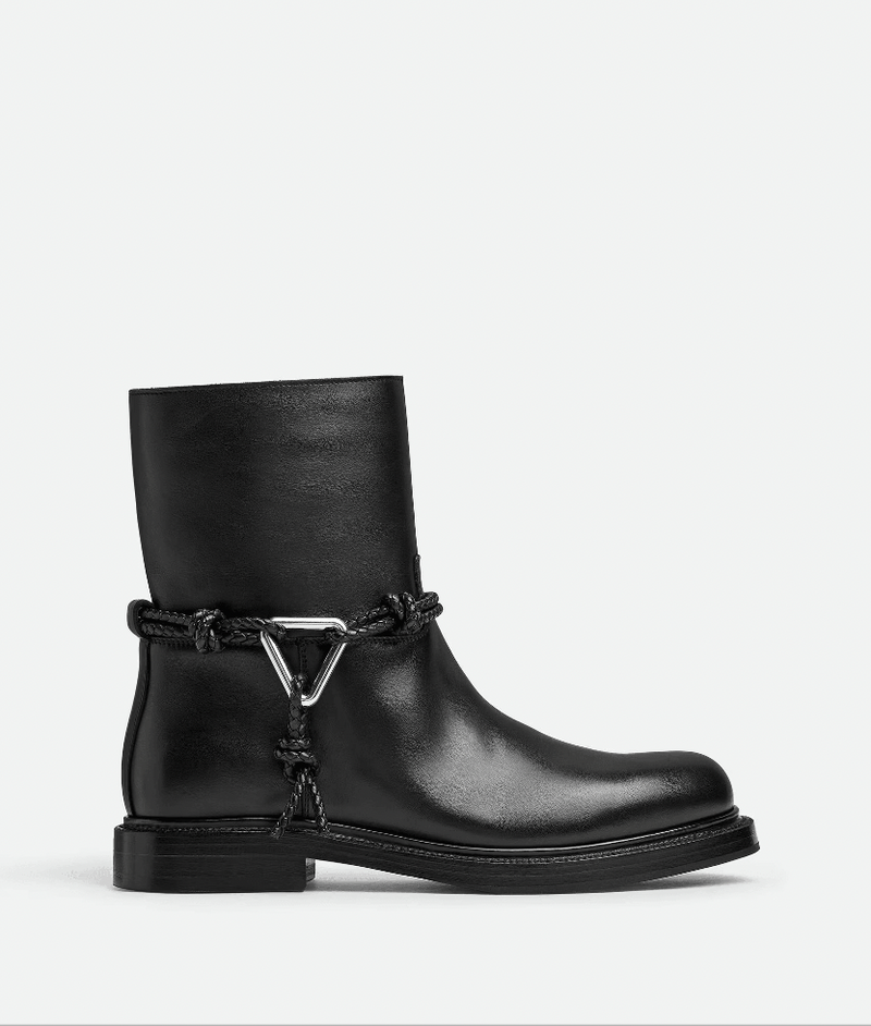 "Bottines James cuir Black / Noir" BOTTEGA VENETA