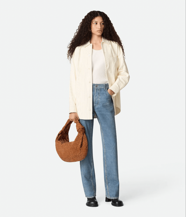 "SAC JODIE AMBER CUIR SUEDE" BOTTEGA VENETA