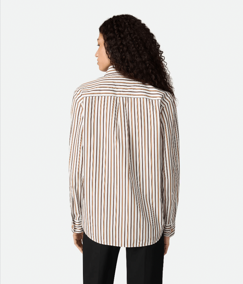 "Cotton ribbed cotton velvet pants Pale Oak / Camel" BOTTEGA VENETA