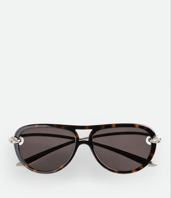 "Lunettes de soleil aviateur Knot" BOTTEGA VENETA