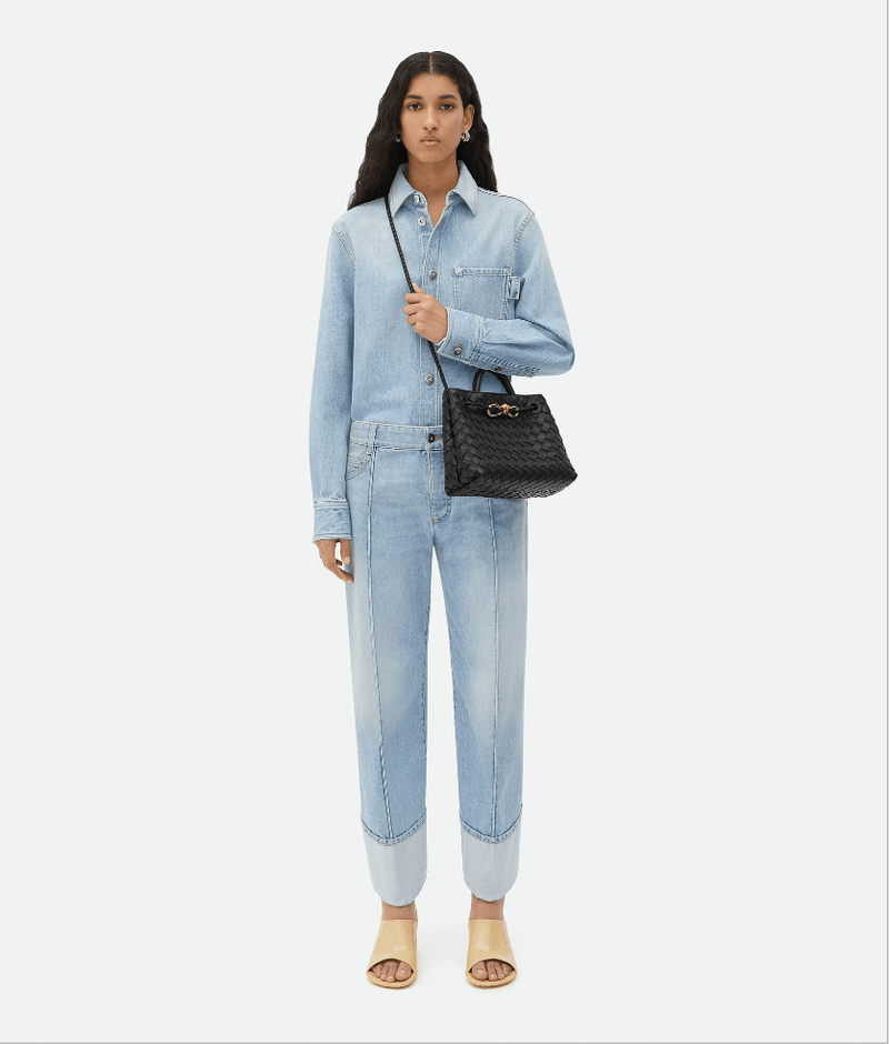 "Andiamo Small format bag Black" BOTTEGA VENETA