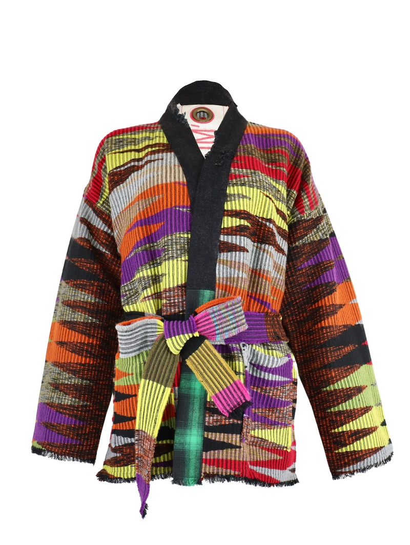 "Veste Ikkimo Kanna multicolore en cachemire Ikkimo"