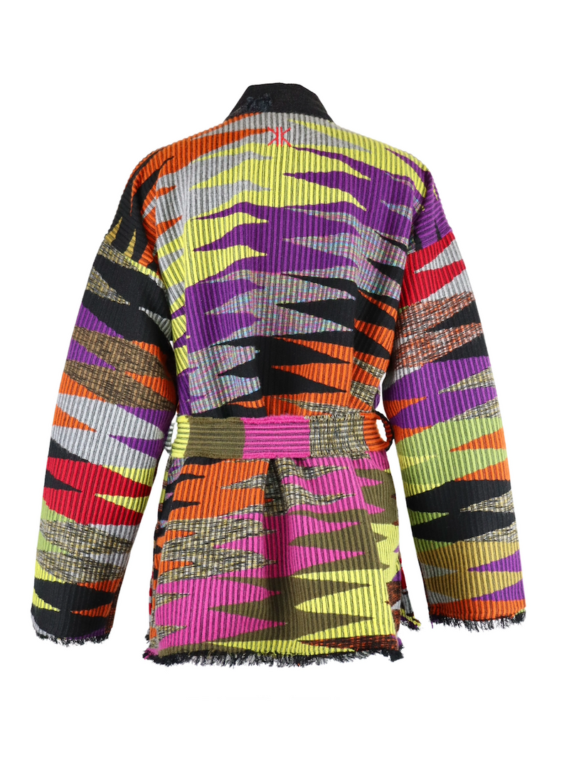 "Veste Ikkimo Kanna multicolore en cachemire Ikkimo"