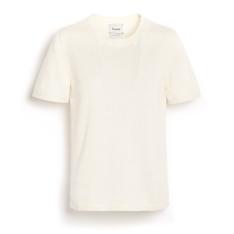 Short Kashmir Barrie Cashmere T-shirt