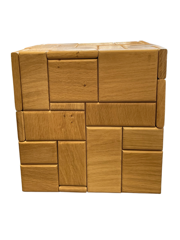 Bout de canape kube en bois LUCAS CASTEX nous contacter