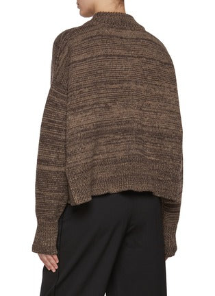 Cardigan "Icebreaker brown mixed" Nackiyé