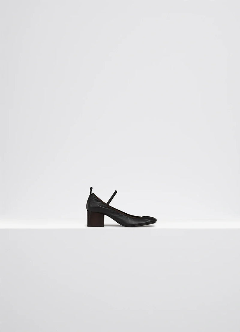 Ballerinas "Dark chocolate square" Lemaire