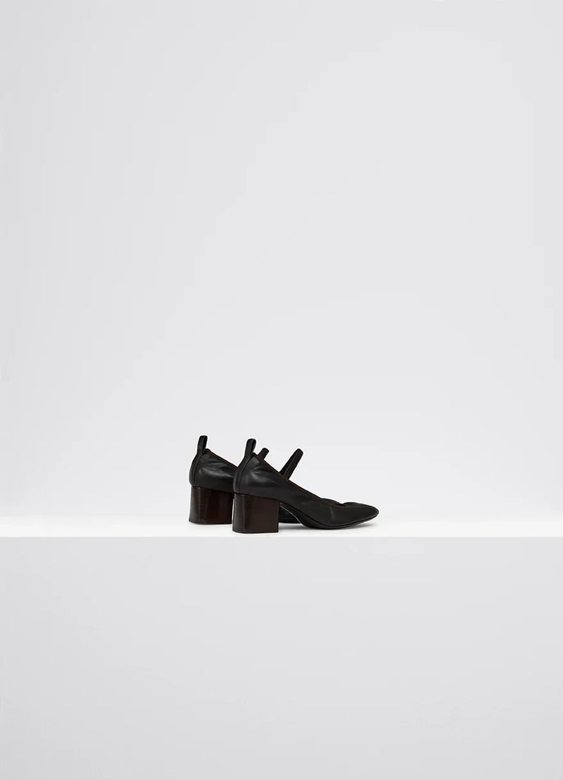 Ballerinas "Dark chocolate square" Lemaire