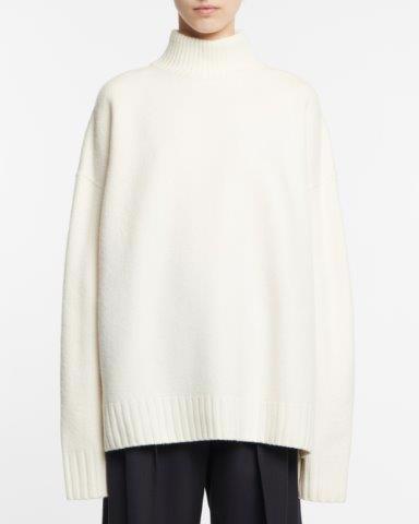 Pull en col montant Parchment (Blanc) STUDIO NICHOLSON