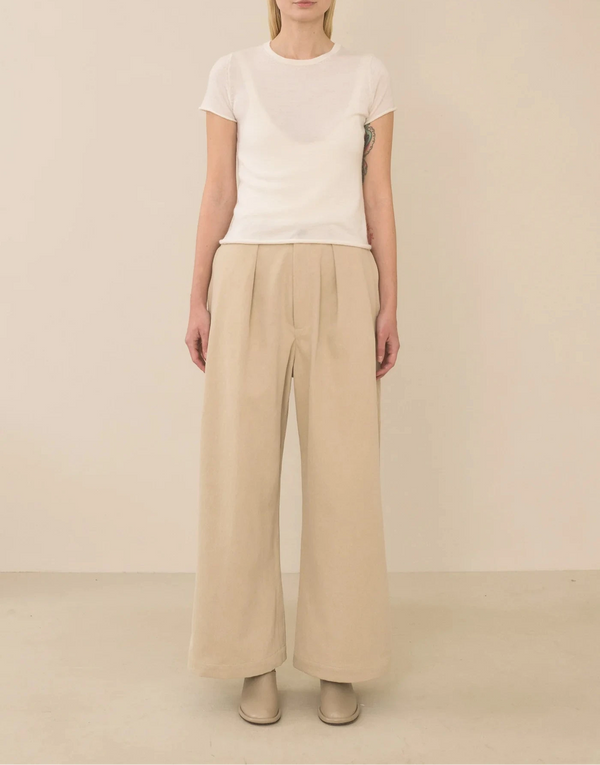 "Fame Khaki" pants Lauren Manoogian