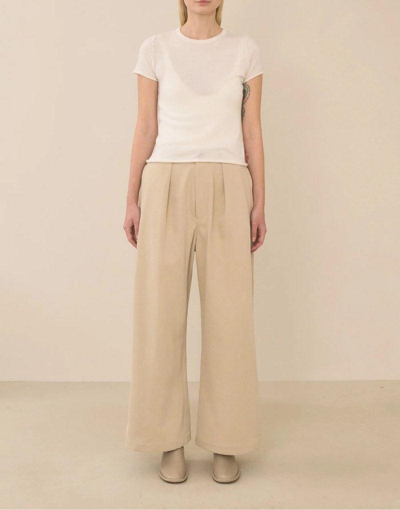 "Fame Khaki" pants Lauren Manoogian