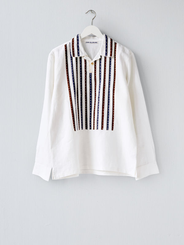 Shirt "Heller Blanche Mutlicolore à" striped by jackie skirt