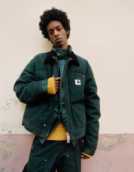 Duck jacket jacket green