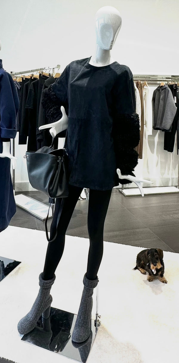 "Top shearling marine META CAMPANIA COLLECTIVE"