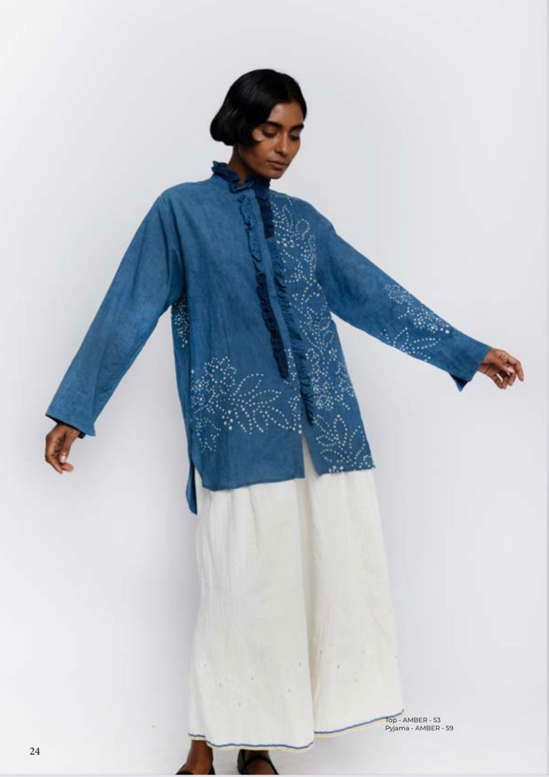 "Chemise Amber 53 Bleu" INJRI