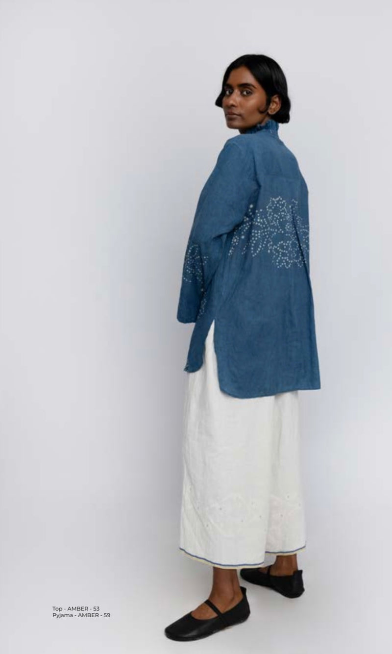 "Chemise Amber 53 Bleu" INJRI
