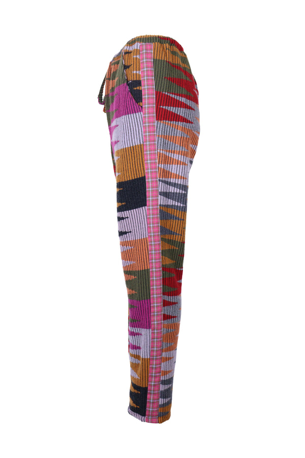 "Pantalon Cela cachemire multicolore  M Ikkimo"