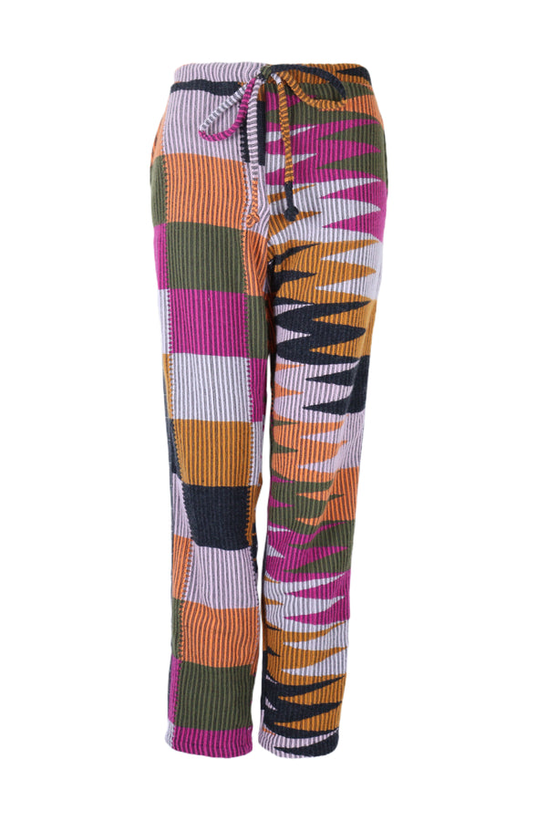 "Pantalon Cela cachemire multicolore  S Ikkimo"