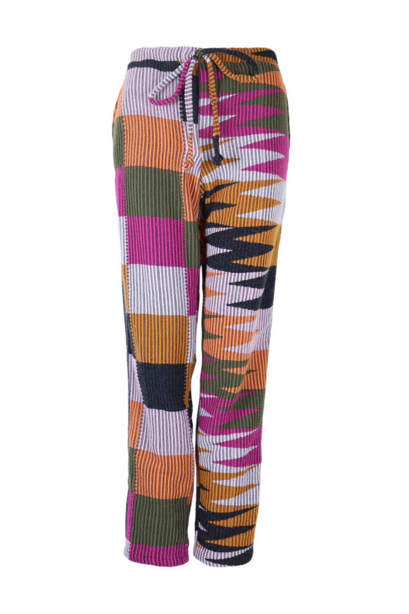 "Pantalon Cela cachemire multicolore  S Ikkimo"