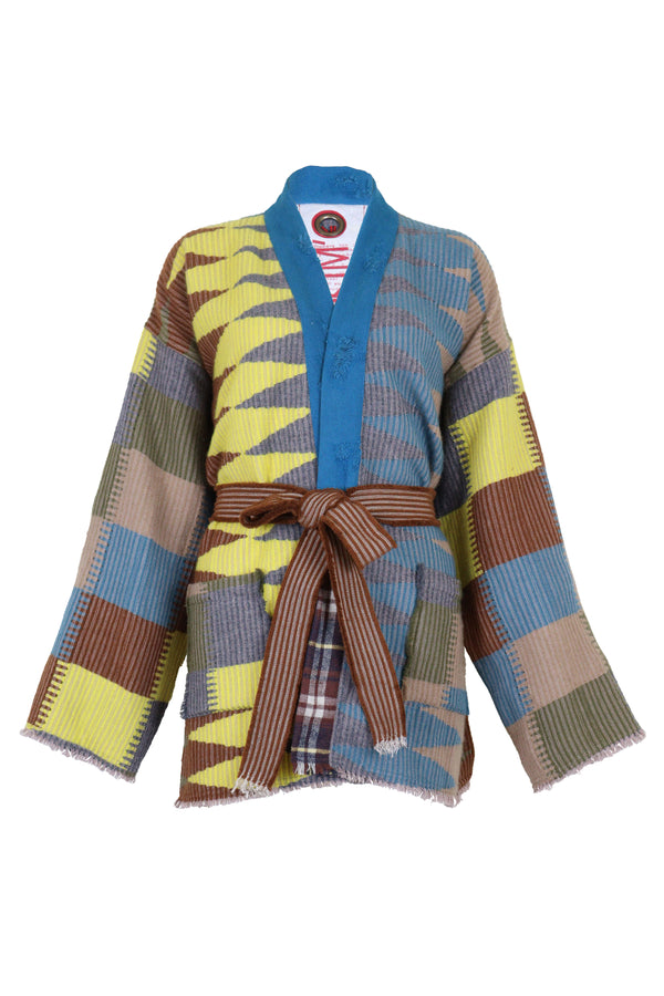 "Veste Ikkimo Kanna multicolore en cachemire Ikkimo"