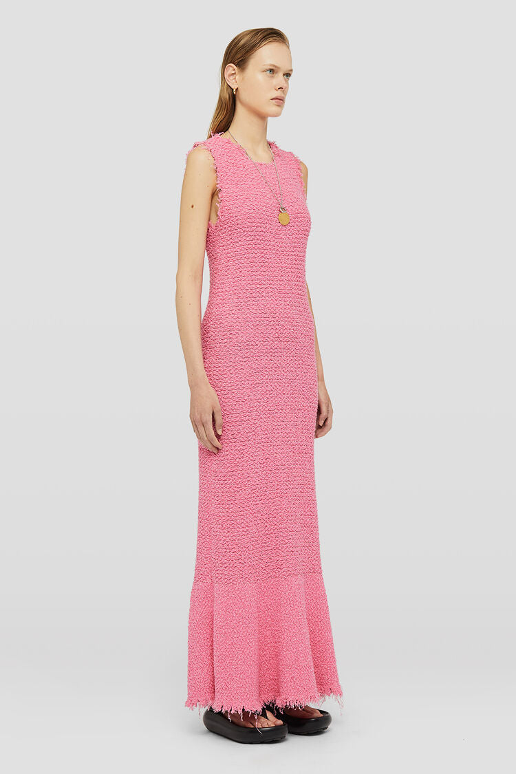 Jil Sander pink sleeve dress