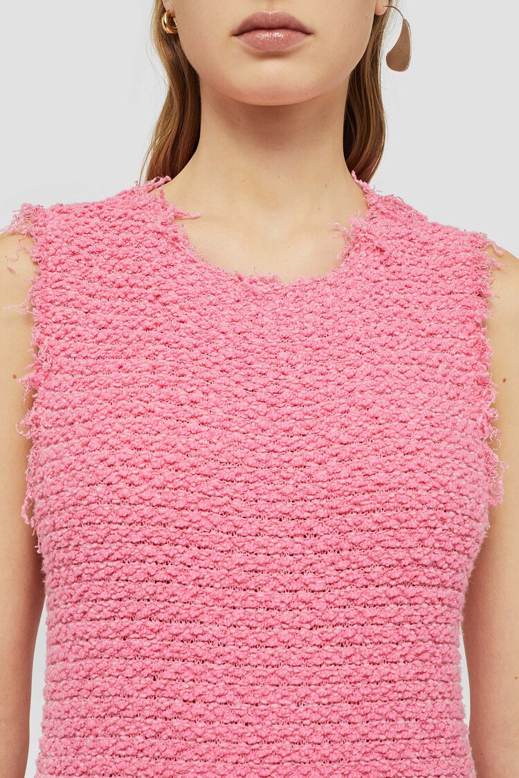 Jil Sander pink sleeve dress