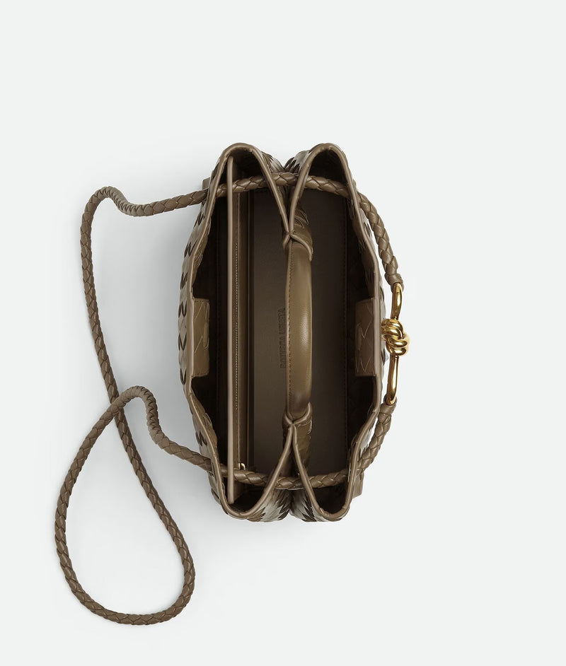 Small bag "Andiamo Pinecone (Taupe)" BOTTEGA VENETA