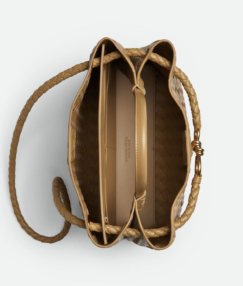 Sac "Andiamo moyen Praline (Camel)" BOTTEGA VENETA