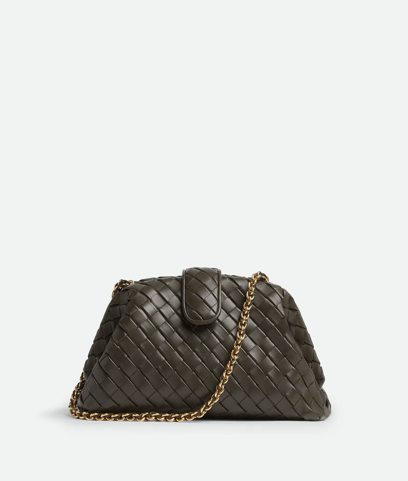 Pochette "Lauren 1980 Moyen Format Avec Chaîne Kaki" BOTTEGA VENETA