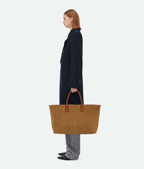 Grand Camel/Light Wood "shopping bags" BOTTEGA VENETA