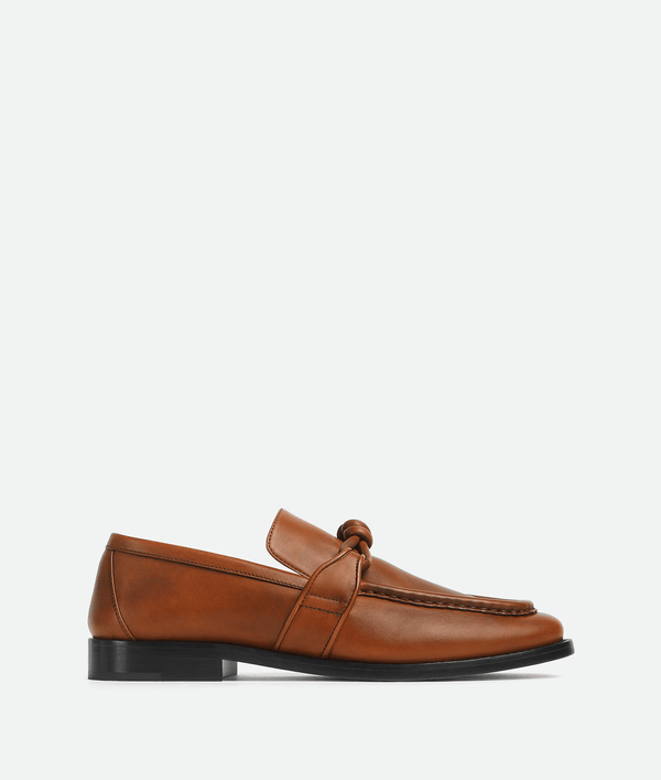 "Mocassins Astaire Light wood" BOTTEGA VENETA