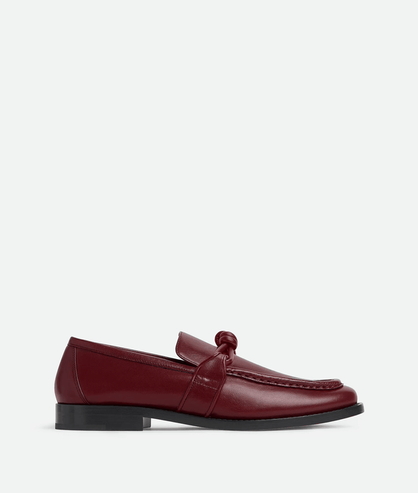 "Mocassins Astaire Merlot/ Bordeaux" BOTTEGA VENETA