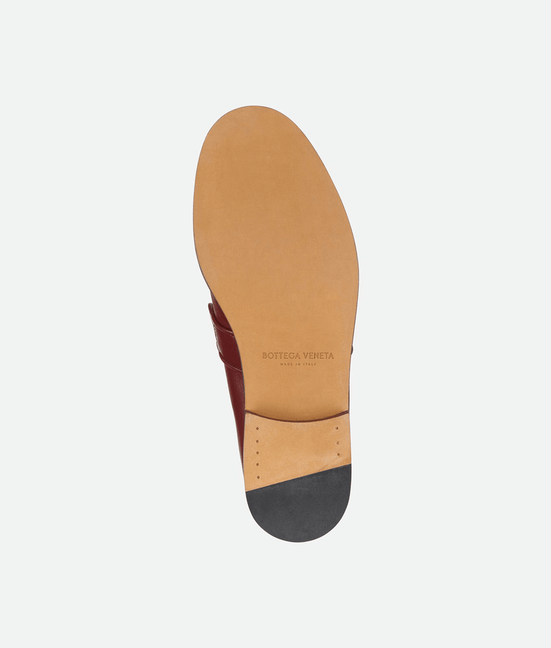 "Mocassins Astaire Merlot/ Bordeaux" BOTTEGA VENETA