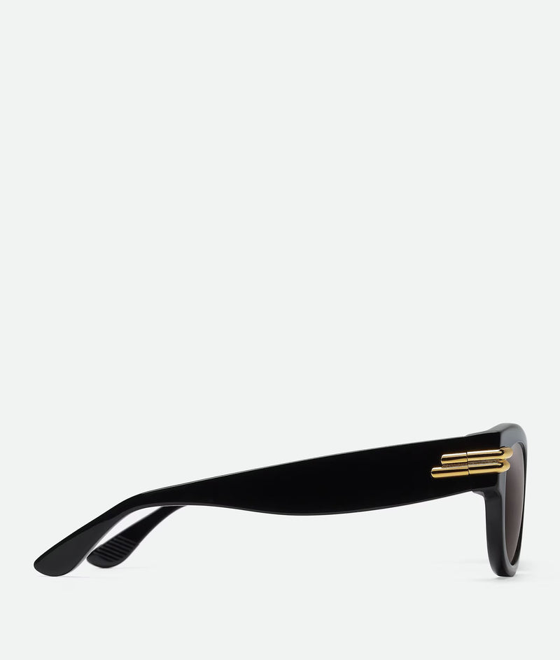 Sunglasses square miter Black/ Gray BOTTEGA VENETA