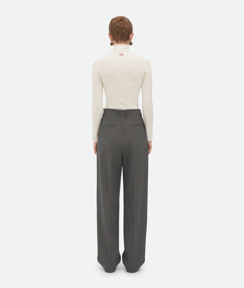 Pantalon en laine légère Gris BOTTEGA VENETA