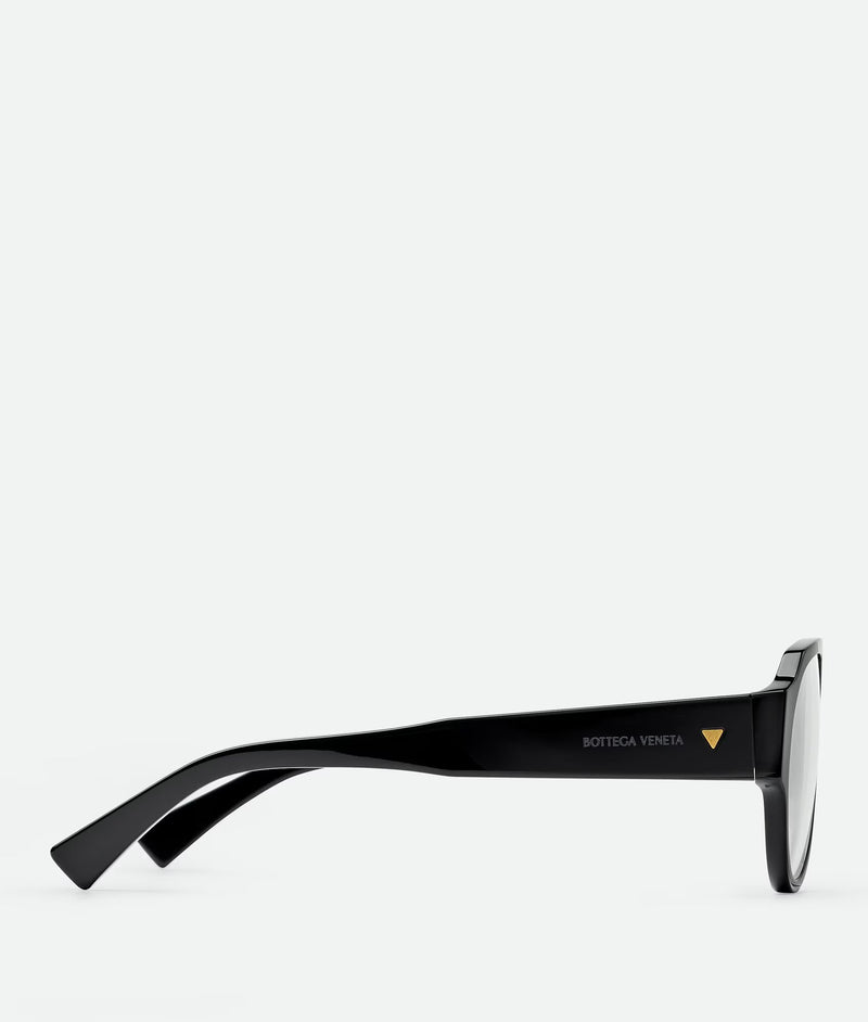 Lunettes de soleil aviateur Soft  Noir /transparent BOTTEGA VENETA