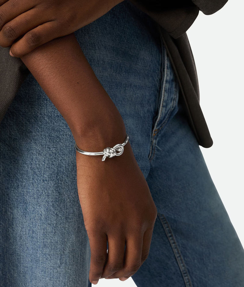 Knot bracelet in silver BOTTEGA VENETA (Copy)