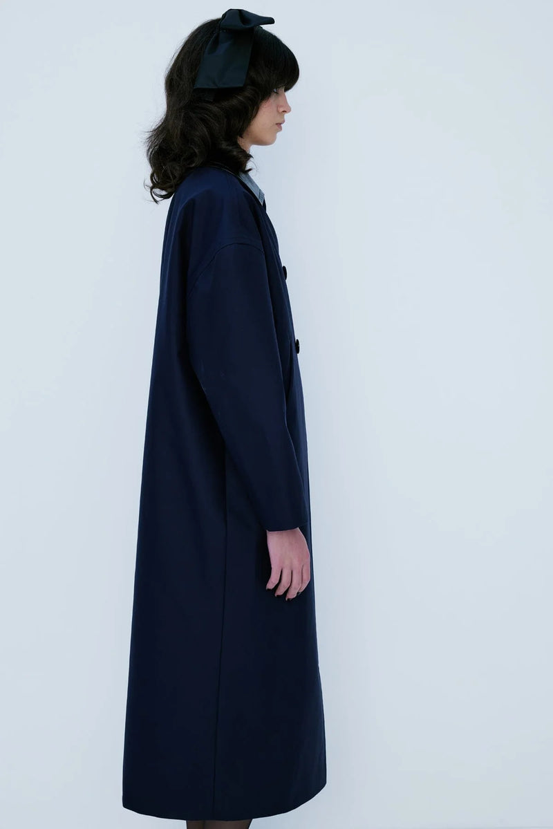 Coat "Jacqueline Marine" Nackiyé