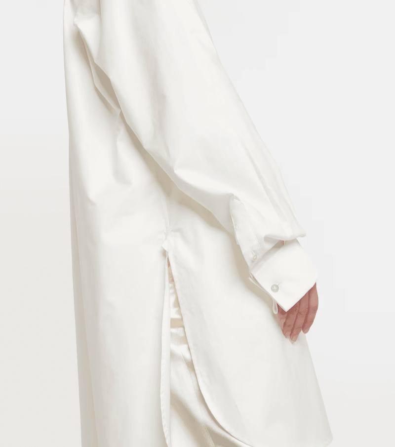 "Hari Oversize white cotton" shirt The Row