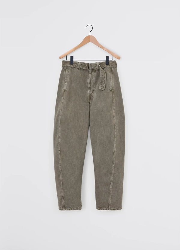 Twisted Twisted Pants Denim Snow Olive Lemaire