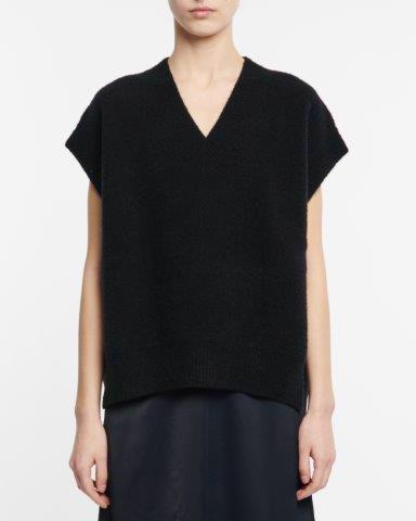 V -neck sweater Black Nicholson studio