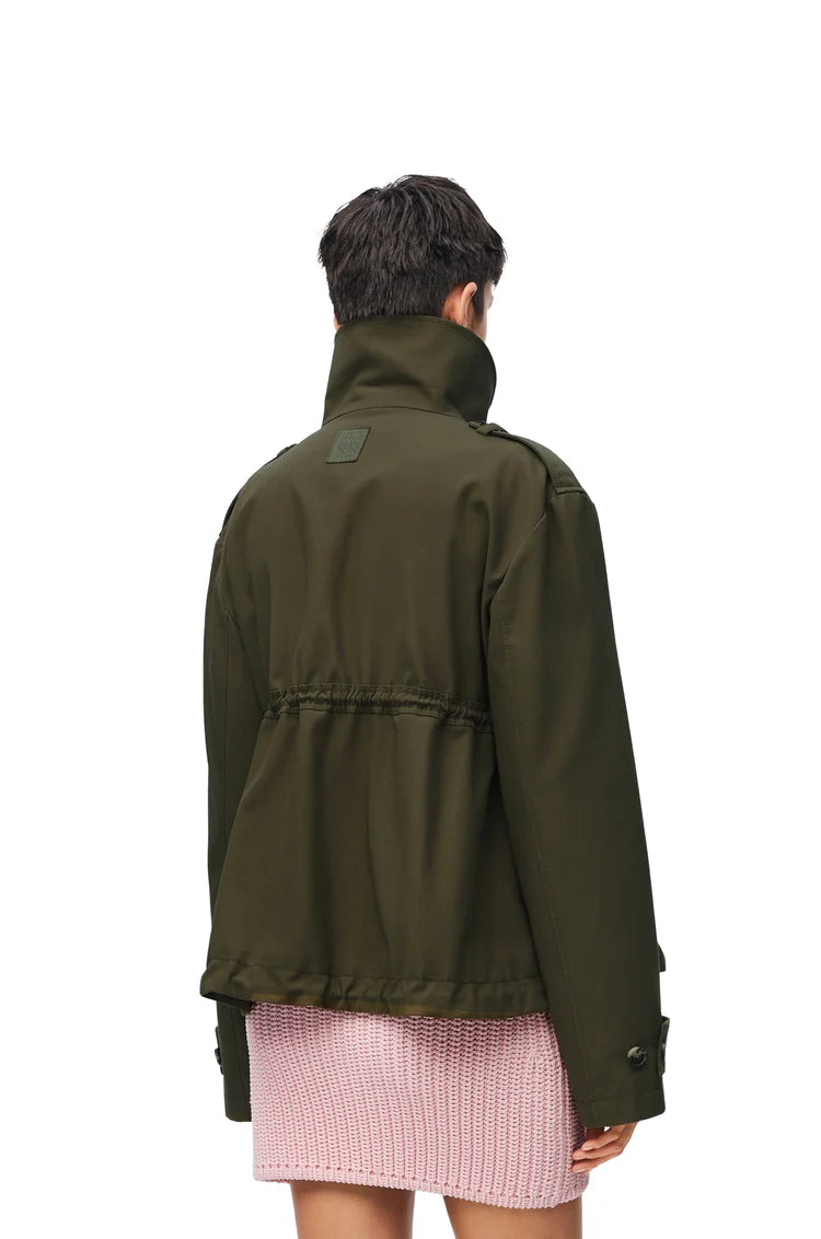 Parka en coton Tea Dust Glaze (Kaki) LOEWE