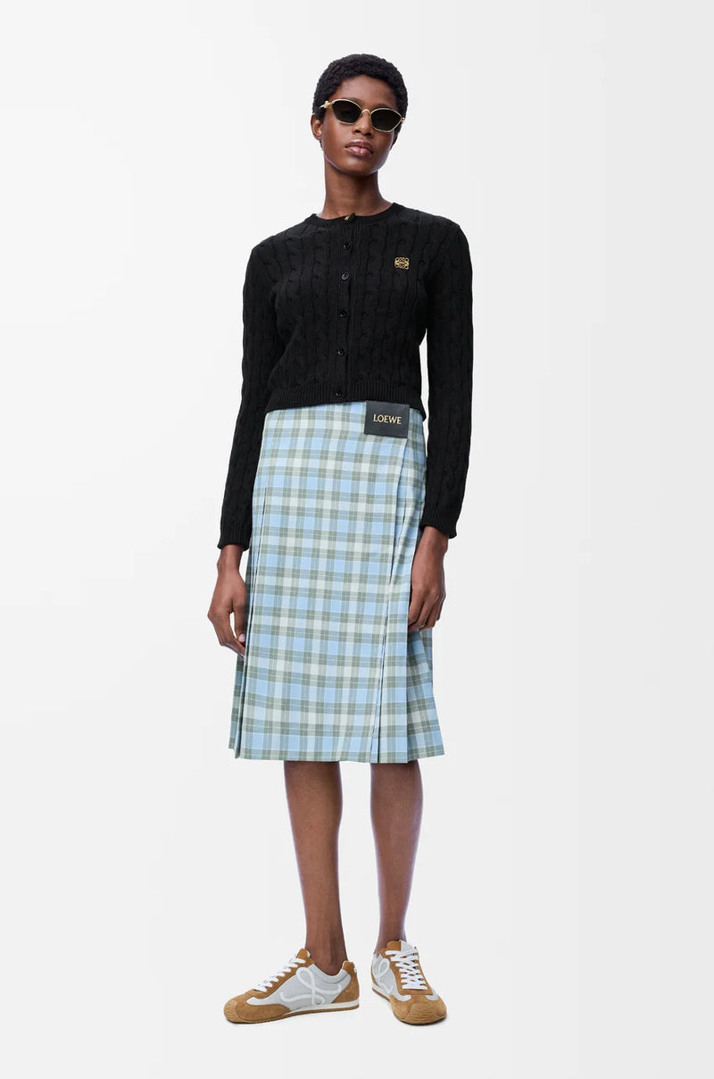 "Cotton cardigan Black"LOEWE