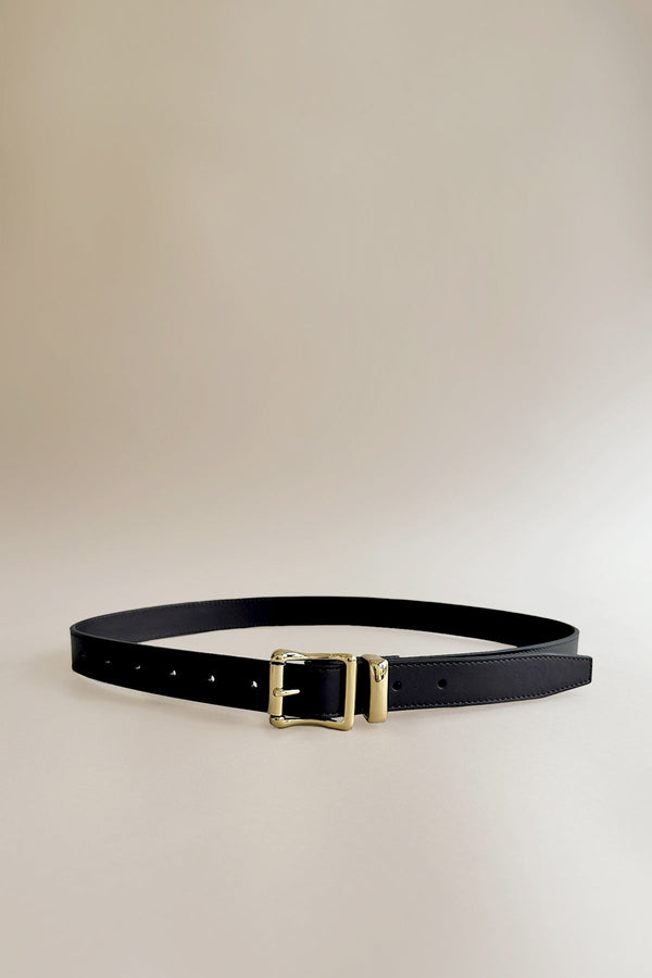 "Signature belt Black/ Gold "kallmeyer