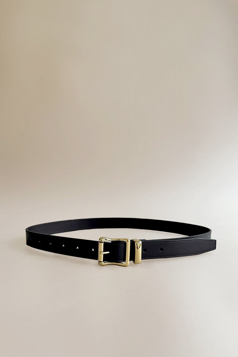 "Signature belt Black/ Gold "kallmeyer