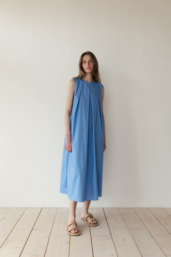 The Loom blue sleeve dress