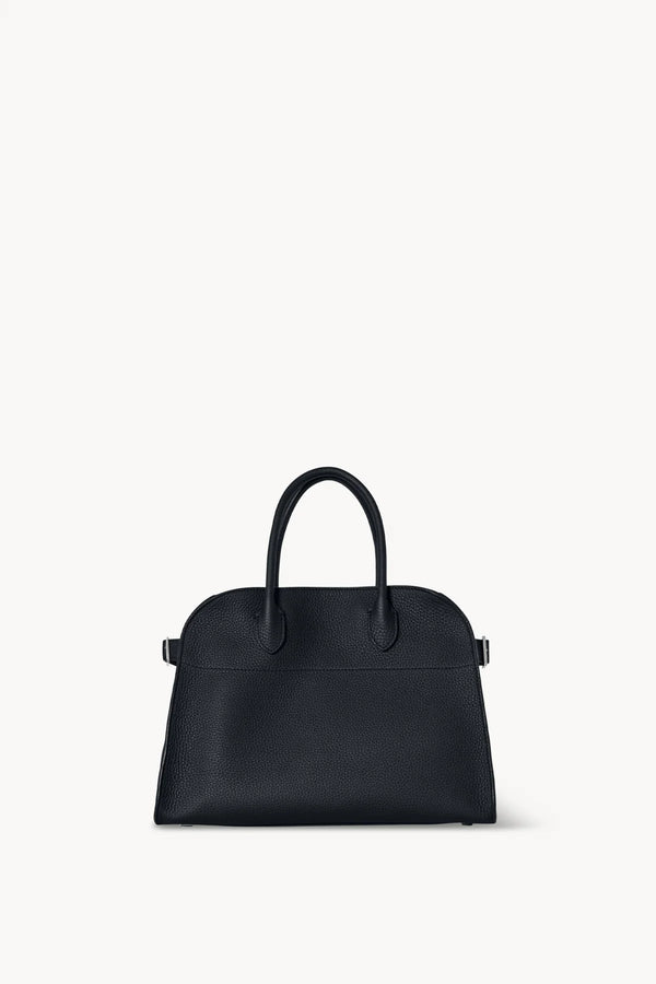 "Soft Margaux 12 Navy Leather Bag" bag The Row