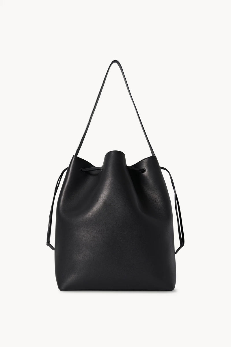 Sac "Belvedere en Cuir Noir" THE ROW