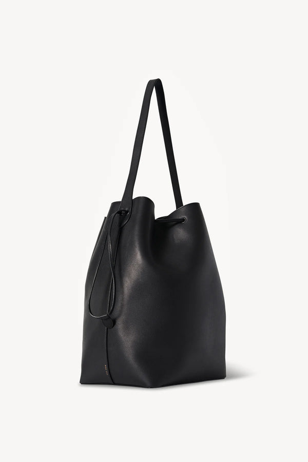 Leather Belvedere bag Black"The Row