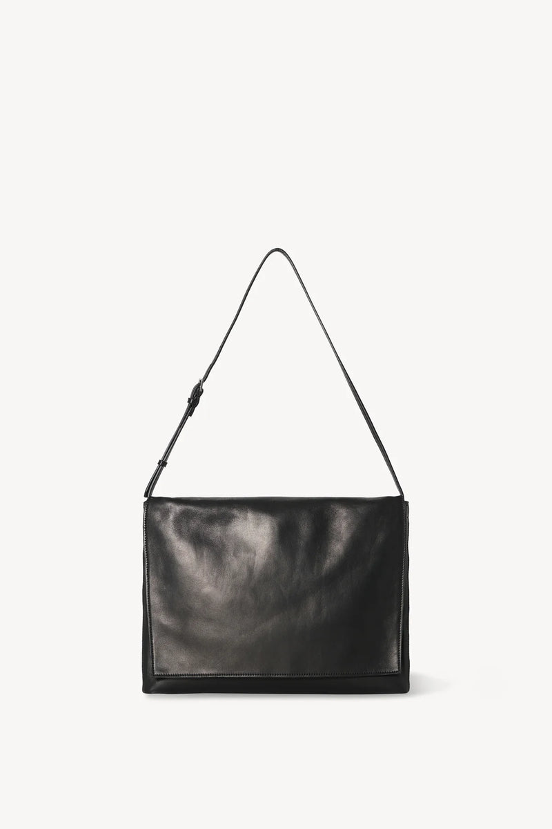 "Nan leather shoulder bag Black"The Row